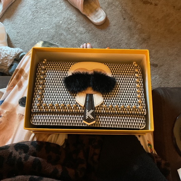 Fendi Handbags - Collaboration fendi and Karl lagerfeld/karlito crossbody handbag nwt bundle.